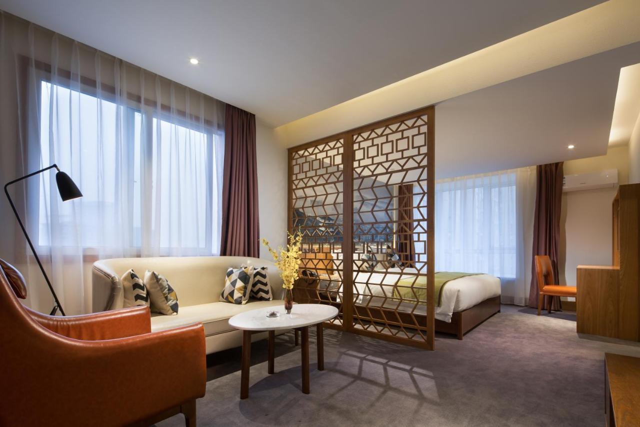 Dazhou Puli Hotel Bagian luar foto